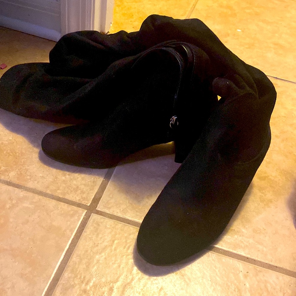 Black Tall Boots